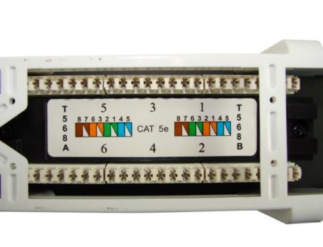 Patch panel 12-port UTP5e 1U 10" złącza krone naśc - 2