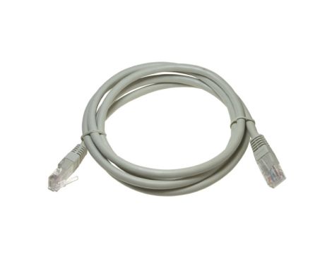 Kabel patchcord UTP6  1,5m szary