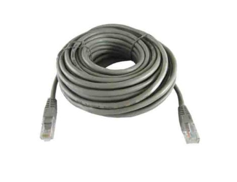 Kabel patchcord UTP5 25m szary - 2