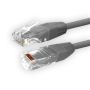 Kabel patchcord UTP5 25m szary - 2