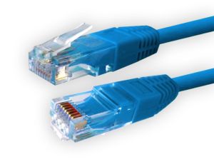 Kabel patchcord UTP6  3,0m niebieski