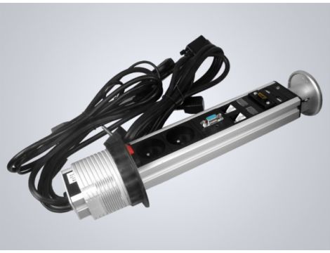 Power port COLUMN 2*Gn zasila HDMI,USB VGA RJ45*2 - 2