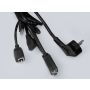 Power port COLUMN 2*Gn zasila HDMI,USB VGA RJ45*2 - 4