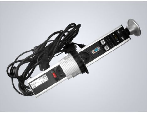 Power port COLUMN 3*Gn zasila HDMI,USB.VGA RJ45*2 - 2