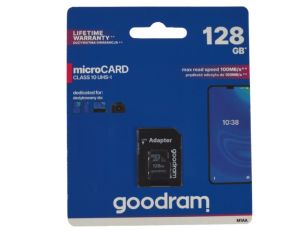 Karta pamięci micro SDXC GOODRAM 128GB Class10 UHS
