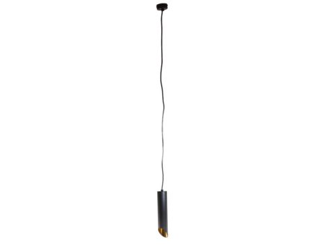 Oprawa sufitowa wisząca Valda Black GU10  200mm