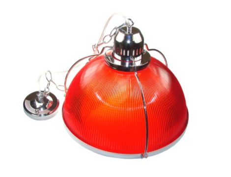 Lampa wisząca Uggi  E27  czerwona 360*260