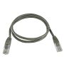 Kabel patchcord UTP6  1,0m szary - 3