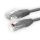 Kabel patchcord UTP5  1,0m szary