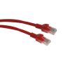 Kabel patchcord UTP5  1,0m czerwony - 2