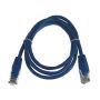 Kabel patchcord UTP5  1,0m niebieski - 3