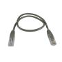 Kabel patchcord UTP5  0,5m szary - 3