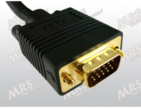 Kabel VGA 20m MRS-166 złocony z filtrem - 2