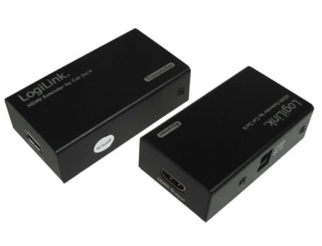 HDMI Extender 30m po skrętce 2xCat5e/6 LogiLink - 2