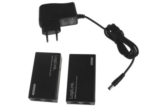 HDMI Extender 30m po skrętce 2xCat5e/6 LogiLink - 3