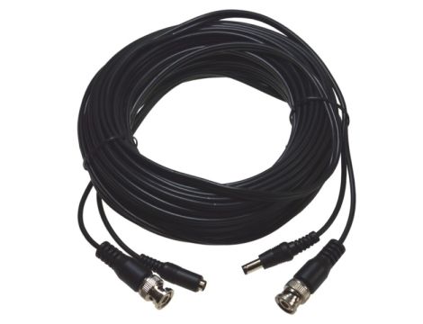 Kabel BNC(wtyk-wtyk)+DC 2,1/5,5(wtyk-gniazdo) 15m - 2