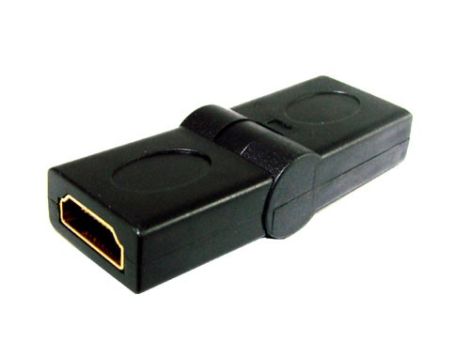 Adapter HDMI gn./gn. HDMI kątowy 90 stopni