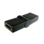 Adapter HDMI gn./gn. HDMI kątowy 90 stopni - 2