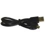 Kabel USB wtyk A- mini USB B 1,0m - 3