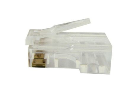 Wtyk modularny 8P8C RJ45 okrągły drut - 3