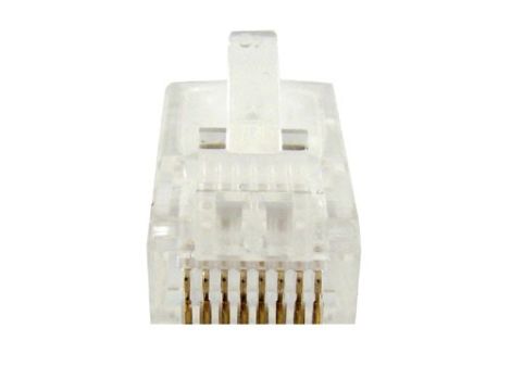 Wtyk modularny 8P8C RJ45 okrągły drut - 4