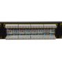 Patch panel 24-port UTP6A 1U 19" półka organizer - 4