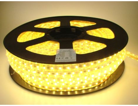 Taśma LED 5050 biały ciepły  50m 230V60diod/1m
