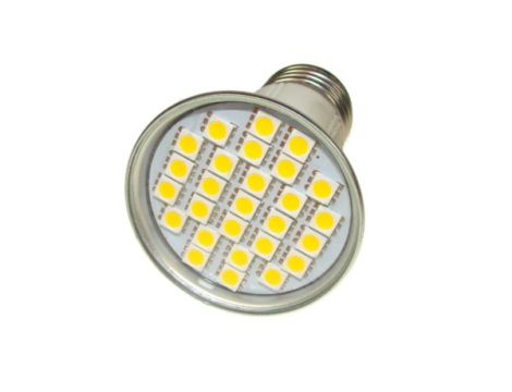 Żarówka LED PRIN E27 27x5050 4,5W biały ciepły - 2