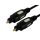 Kabel optyczny T-T łezka  5mm  0,5m