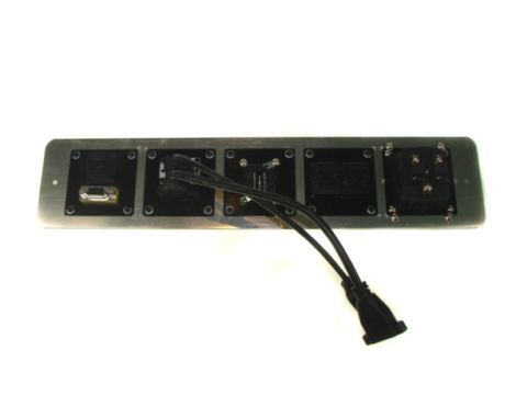 Media port Cova  1*230V 3*RJ45 1*HDMI 1*VGA 1*USB - 2