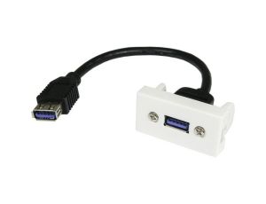 Adapter Mosaic 22,5x45 Gniazdo USB-USB 3.0 na kabl