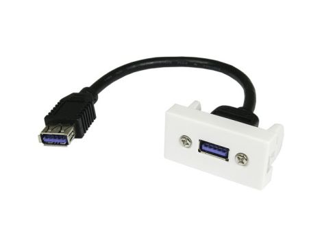 Adapter Mosaic 22,5x45 Gniazdo USB-USB 3.0 na kabl