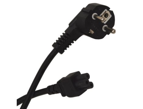 Kabel zasilający AC Laptop  typu koniczynka 1,5m