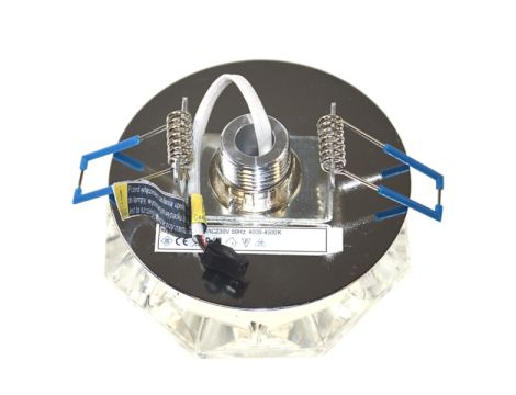 Downlight LED kryształ  9 1*3W biały zimny - 4