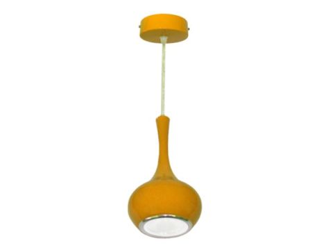 Lampa wisząca Karlo  led cob  5W pomarańczowa DW