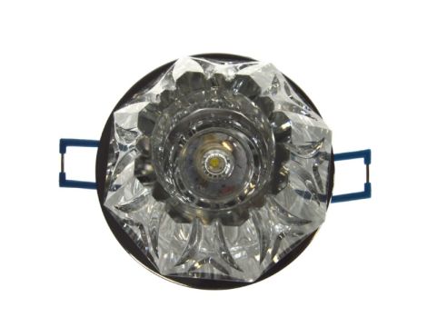 Downlight LED kryształ  3 1*3W biały zimny - 2