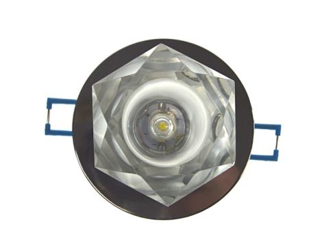 Downlight LED kryształ  4 1*3W biały zimny - 2