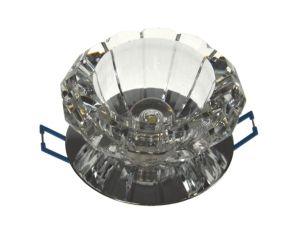 Downlight LED kryształ  5 1*3W biały zimny