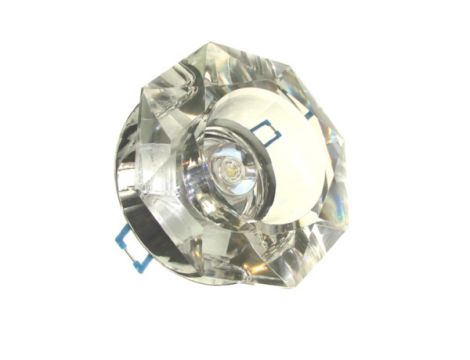 Downlight LED kryształ  7 1*3W biały dzienny