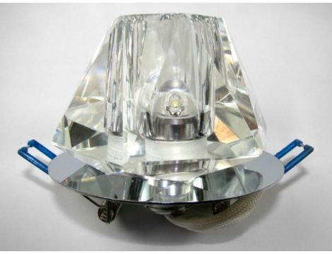 Downlight LED kryształ 15 1*3W biały zimny - 2