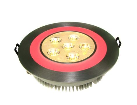 Downlight LED Power FLEA 1W*6+3W biały ciepły+czer