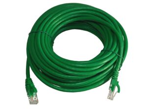 Kabel patchcord UTP6  15,0m zielony