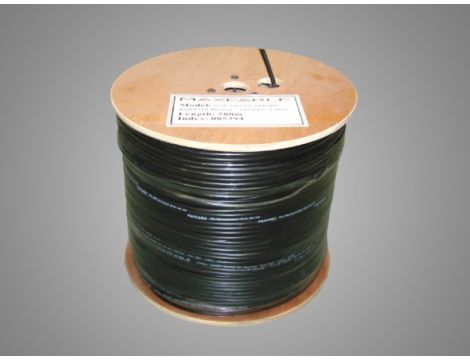 Przewód UTP5E drut Cu UV czarny 500m MAXCABLE - 3
