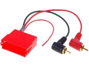 Adaptor gn. Mini iso>2 Wtyki Rca  Audi/VW/Skoda