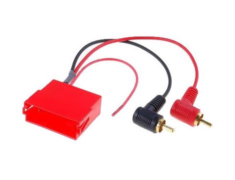 Adaptor gn. Mini iso>2 Wtyki Rca  Audi/VW/Skoda