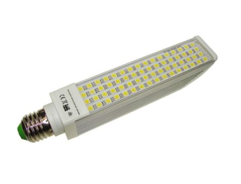 Żarówka LED PL E27 13W 230V biały zimny