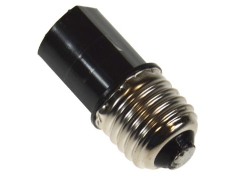 Adapter E27/E14 czarny