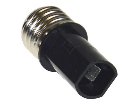 Adapter E27/E14 czarny - 2