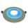 Downlight MOON blue 3*1W biały ciepły,biały
