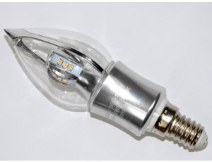 Żarówka LED Imbert  E14 4W  WW srebrna-